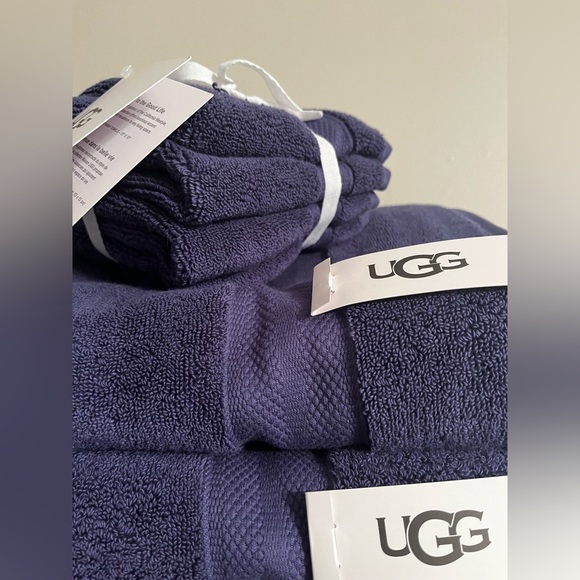 UGG Bath Ugg Pasha 0 Cotton Bath Towels 6piece Set Nwt Poshmark